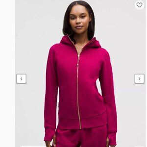 Lululemon Athletica Scuba Pink DragonFruit Full-zip Hoodie 6